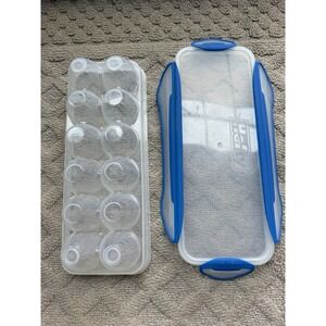 Lock & Lock 12 Ct Clear Egg Storage Container Tray